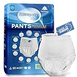 Harmony Care ® MAXI saugstarke Windelhosen für Erwachsene – diskrete Inkontinenz Pants für Frauen und Männer - Windeln für Erwachsene, Gr.M - 8 Stück Testpack