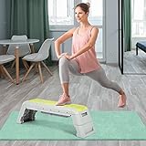 FBITE Bank Übung Step Plattformen Bank Multifunktionaler Römischer Stuhl Klappbarer Fitness-Vogelstuhl Bank für Heim-Aerobic-Bank