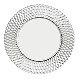 Villeroy und Boch - Boston Platzteller, luxuriöser Präsentierteller für die festliche Tafel, Kristallglas, klar