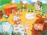 Puzzle ab 1 Jahr, Steckpuzzle Holz Ab 1 Jahr, Holzpuzzle 1 Jahr, Steckspiel Ab 1 2 3 Jahre, Ideales Holzpuzzle für Kindergeschenke, Kinder Holzpuzzle, Steckpuzzle für Jungen Und Mädchen