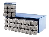 GRAVUREM-SR Schlagzahlen und -buchstaben 0-9 + A-Z (Kombination) / 10mm