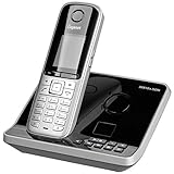 Gigaset SX810A Telefon, ISDN Schnurlostelefon / Mobilteil, Farbdisplay, Dect-Telefon, Anrufbeantworter, schnurloses Telefon, grau