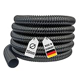 AquaOne Teichschlauch 25 mm 1' Meterware I Hochwertiger Teich Schlauch für Garten & Teiche I Teichschlauch Spiralschlauch Saugschlauch Pumpenschlauch I Flexibel Wasserschlauch
