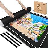 Nariolar Puzzlematte - Puzzle Matte für bis zu 500/1000/1500 Teile, Praktisches Zubehör für die Aufbewahrung und den Transport von Puzzles