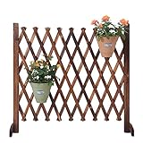 JF-HYWL Holzgitter Holzzaun Gartenzaun Dekorativer Telescopic Kletterpflanze Hilfen Rankgitter Pet Kindergarten Zaun. (größe : 70cm/27.6in)