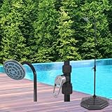 ShGaxin Solardusche 20 L Aluminium HDPE, Gartendusche Aussendusche, Solar Dusche Für Garten, Garten Dusche, Pool Dusche, Garten Brause, Solardusche Für Garten