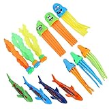 Alasum 1 Satz Tauchspielzeug Pool Toys for für sommerspielzeug kinderspielzeug Unterwasser- -Set für dips Schwimmspielzeug für Kleinkinder Plastik