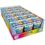 Frigeo Ahoj-Brause Superbär – Brause-Bonbons in vier prickelnden, fruchtig-süßen Geschmacksrichtungen, Brausedrops mit Mineralien und Vitamin C, vegan, im Vorrats-Pack, 18 x 125 g