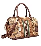 Anekke Damen Bowling-Tasche mit Reißverschluss | Zubehör und Accessoires | Handtasche, bunt, 31/20/16 cm