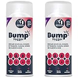 BUMP Fogger Ungeziefer Vernebler 2x400ml - Effektiv gegen Flöhe und andere Insekten - Flohbomben für die Wohnung - Reichweite bis zu 240m3