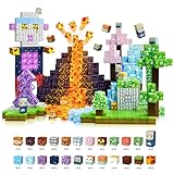 AuTong Magnetische Bausteine 154 Teile - ab 3-9 Jahre Magnetspielzeug Magneten Kinder Magnetische Bauwelt