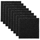 8 Stücke Aktivkohlefilter, Kompost Behälter Filter, Biomüll Behälter Filter, Aktivkohlefilter für Küchenmüllkomposter, Abfallbehälter Geruchsfilter Kompostbehälter Kohlefilter Biomülleimer Filter