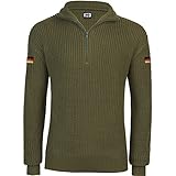 BWuM Bundeswehr Troyer mit Flaggen, Größe:XL, Farbe:Oliv