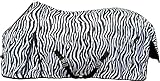 HKM 13134 Fliegendecke Zebra, Pferdedecke Fliegenschutz, Kreuzgurt, 115-165