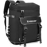 Vogshow Kühlrucksack 30L Großer, Kühltasche Isolierter Picknickrucksäcke, Mehrzweck Thermo Rucksäcke für Camping, Familien-Outdoor, BBQ, Einkaufen, Reisen, Angeln und Strand