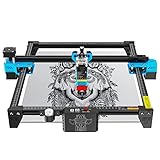 Twotrees TTS-25 Lasergraviermaschine 20W Lasergravierer für Sperrholz Holz Leder, WiFi und App-Steuerung 32 Bit Motherboard, Fester Fokus Laserleistung: 2,5W, Arbeitsbereich: 300x300mm