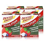 Dextro Energy Schulstoff Traubenzucker Waldfrucht Geschmack 50g (4er Pack)