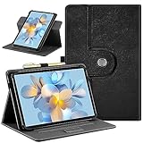 Easyacc 10 Zoll Hülle für Honor Pad X8a /Blackview Tab60 10 Zoll/Blackview Tab90 WiFi/SGIN Tablet 10.1/ HotLight Tablet 10 Zoll, 360 Grad Drehbarer Hülle für 10-11 Zoll Tablet, Schwarz