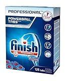 Finish Professional Powerball Spülmaschinentabs 125 Stück