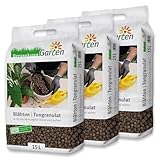OPPENHÄUSER Blähton 15L: Tongranulat 4 16 mm für Garten, Drainage und Hydrokultur in Pflanztöpfen, Zimmerpflanzen, für innen und außen