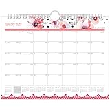 AT-A-GLANCE Monatlicher Wandkalender, Januar 2018 - Dezember 2018, 20,3 x 27,9 cm, Spiralbindung, Kathy Davis (W1035-709)