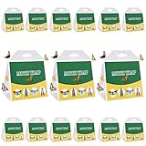 15 Stück Lebensmittelmotten Kleidermottenfalle Falle Mottenfalle Lebensmittel Bekämpfen Pheromonfalle Mehlmottenfallen Lebensmittelmottenfallen Moth Trap für Räume Klebefallen Kleidermotten Motten