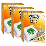 12 Original SWIRL M40 Staubsaugerbeutel für Miele Haus & Co. 5000