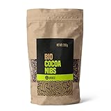VanaVita BIO Kakaonibs - Ungeröstete, natürliche, zerkleinert Kakaostückchen, ohne Zusatzstoffe, reich an Ballaststoffen & Antioxidantien, Superfood für Müsli, Porridge, Joghurt, 250 g