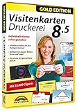 Markt + Technik Visitenkarten-Druckerei 8.5 Gold Edition (Druckerpapier)