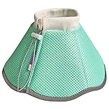 JOERBABU Recovery Cone Halsband für Hunde und Katzen, die eine bequeme Erholung und schnelle Erholung benötigen, Heilhalsband mit reflektierendem Band
