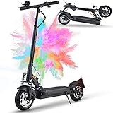 JOYOR E Scooter mit Straßenzulassung Y8-S, 48V26Ah Elektro ScooterReichweite 75-100km, Faltbarer e Roller,Doppelte Stoßdämpfer vorn und hinten, mit 10' Offroad-Reifen