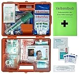 Erste-Hilfe-Koffer Gastro für Betriebe DIN/EN 13157 inkl. Augenspülung + Brandgel + detektierbare Pflaster + Hydrogelverbände