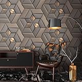 Livingwalls Travel Styles Vliestapete - Abstrakte Tapete in Grau und Taupe - klassische Wandtapete für verschiedene Räume in 1,59 m x 2,80 m