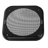 CONGARTENO Auto Lautsprecher Gitterabdeckung Quadratisch aus Kunststoff und Eisen Schützendes Lautsprechergitter für Subwoofer Einfache Montage Passend für Diverse Automodelle