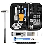 YISSVIC Uhrenwerkzeug set Uhrmacherwerkzeug 183-teilig Uhren Reparatur Profi Watch Tools mit Nylontasche
