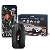 PAJ GPS - Power Finder 4G magnetischer Langzeit GPS-Tracker, Echtzeitortung für Oldtimer, Auto, Fahrzeuge, Boote, Anhänger, LKWs etc, bis zu 90 Tage ohne Aufladen, Alarmbenachrichtigungen per App