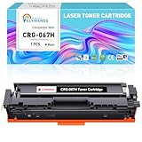 Clywenss CRG-067H 067H 067 Toner Schwarz Mit Chip Kompatibel mit Canon i-SENSYS MF655Cdw MF657Cdw LBP631Cw LBP633Cdw MF651Cw MF655Cw MF657Cw MF655 MF657 MF651 LBP631 Toner, 1-Pack