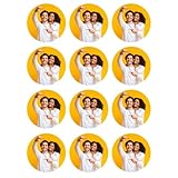 Bedruckte Oblaten - rund individuell mit eigenem Foto in verschiedenen Größen Premium (∅6cm - 12 Stück)