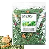 Das Heu für Kaninchen – Plancéo und Maus mit Heu für Kaninchen, gesundes Tierfutter verbessert die Verdauung für Tierwüstenrennmäuse, Hamster,