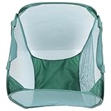 SEWACC Faltbarer Wäschekorb mit Griff Großer Netzkorb aus Robustem Drahtgeflecht Leicht und Platzsparend für Schlafzimmer Bad und Waschküche