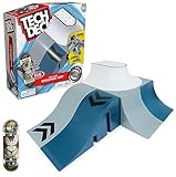 Tech Deck X-Connect Starter-Set - Speedway Hop Rampenset mit authentischem Finger-Skateboard der Marke Real und Zubehör, Rampe beliebig umbaubar, ab 6 Jahren