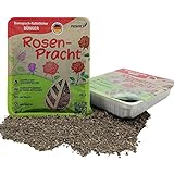 PROHMEX Bio Rosendünger Langzeit 2er Pack - NPK Dünger - Organisch Mineralisch und Natürlich - Geranien, Petunien, Fuchsien