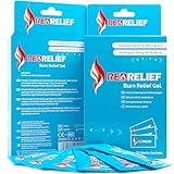 RedRelief Notfall-Brandgel 3.5G - Packung mit 20 Stück