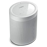 Yamaha MusicCast 20 Soundbox (Kabelloser 2 Wege Netzwerk-Lautsprecher zum Musikstreaming ohne Grenzen – Multiroom WLAN-Speaker kompatibel mit Amazon Alexa) weiß
