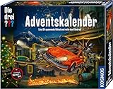 Die drei ??? Adventskalender von KOSMOS 630560, Löse die 24 spannenden Rätsel und rette den Film-Dreh, Spielzeug-Adventskalender für Kinder ab 8 Jahre, Krimi Detektiv Geschichte bis Weihnachten
