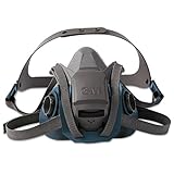 3M Atemschutz-Halbmaske 6503QL – Atemmaske mit Cool-Flow Ausatemventil & Quick-Release Mechanismus – Mehrwegmaske mit großer Filterauswahl für unterschiedlichste Einsatzzwecke, Größe L
