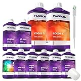 Weedness Plagron Coco Dünger Set Profi - Grow Anbau Indoor Outdoor Bio Dünger NPK Mineralisch Flüssig