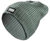 PUMA Ribbed Classic Cuff Beanie, Unisex Mütze, Eucalyptus, 024038