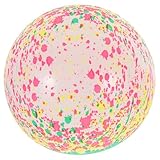NUSITOU 1 Satz Wasserball Kinderschwimmbad aufblasbare Billardkugeln Spielen Sommerstrand interaktives Spielzeug Interactive Toys Pool Toys PVC-Spielball aufblasbarer PVC-Ball Colorful