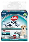 Simple Solution Extra große saugfähige Premium Hunde- und Welpenerziehungspads - 10er-Pack